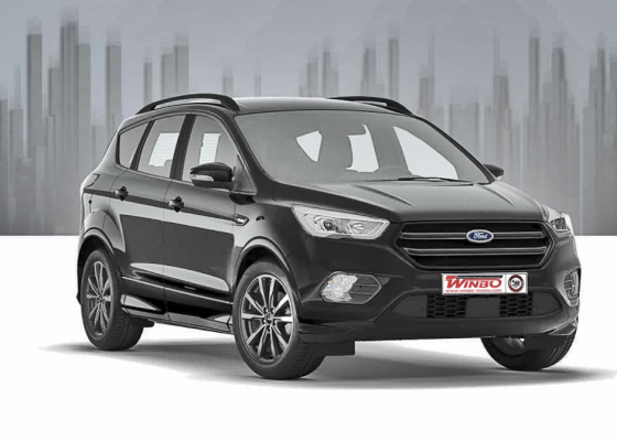 Рейлинги крыши OE Style Ford KUGA 2012-2020 (черного цвета)