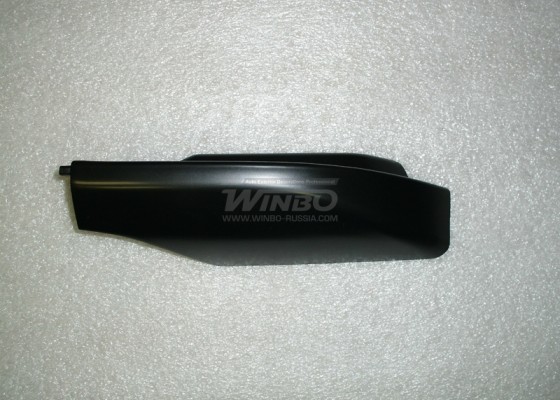 Накладка рейлинга крыши Nissan QASHQAI 2007-2013/TOYOTA RAV4 2005-2012 задняя левая (цвет чёрный)