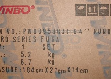 Подножки боковые алюм. нерж. 64" (серия Fuga)
