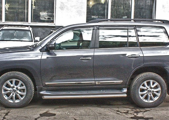 Установка навесного оборудования для LAND CRUISER FJ200 2007+