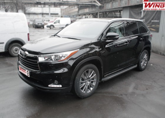 Установка навесного оборудования для Toyota Highlander 2013+