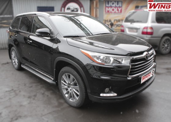 Установка навесного оборудования для Toyota Highlander 2013+