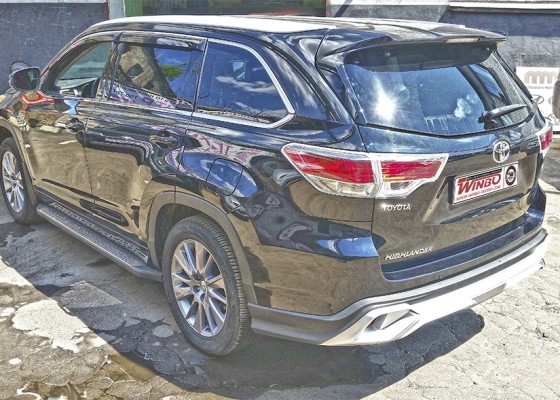 Установка навесного оборудования для Toyota Highlander 2013+