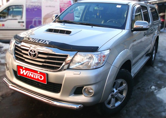 Установка навесного оборудования для Toyota Hilux 2012+