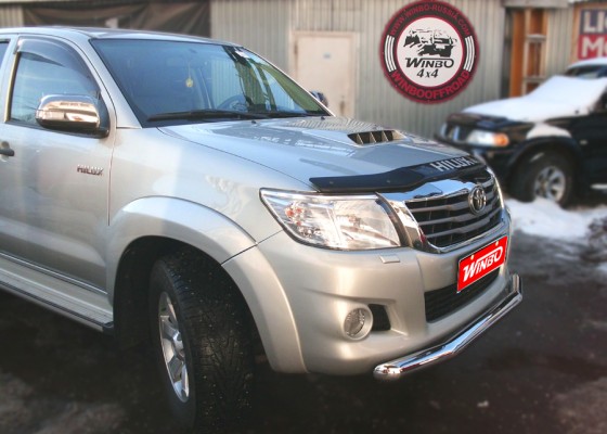 Установка навесного оборудования для Toyota Hilux 2012+