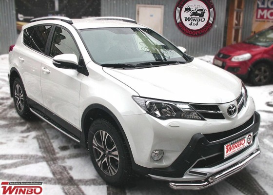 Установка навесного оборудования для Toyota RAV4 2013+