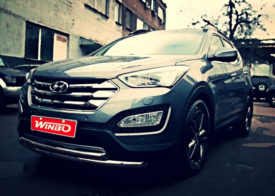 Установка навесного оборудования Hyundai SANTA FE 2012+