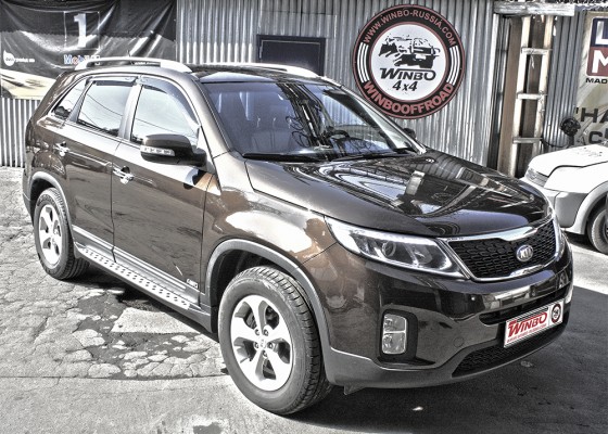 Установка навесного оборудования Kia SORENTO 2009+