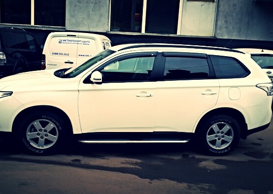 Установка навесного оборудования Mitsubishi OUTLANDER 2012+/OUTLANDER Samurai