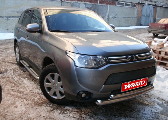 Установка навесного оборудования Mitsubishi OUTLANDER 2012+/OUTLANDER Samurai