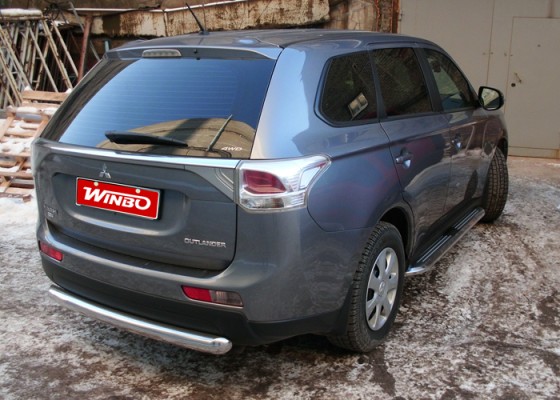 Установка навесного оборудования Mitsubishi OUTLANDER 2012+/OUTLANDER Samurai