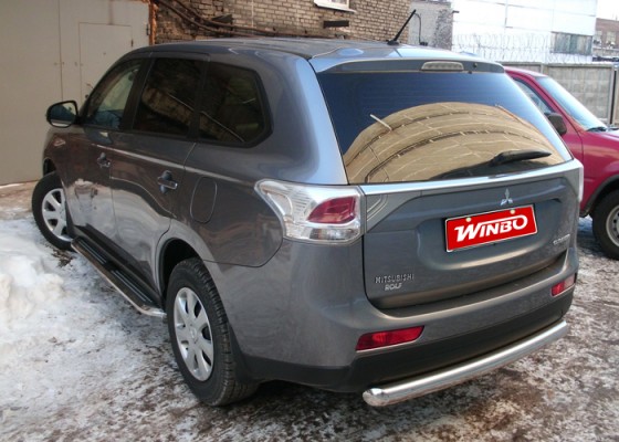 Установка навесного оборудования Mitsubishi OUTLANDER 2012+/OUTLANDER Samurai