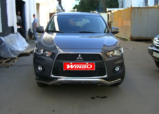 Установка навесного оборудования Mitsubishi OUTLANDER XL