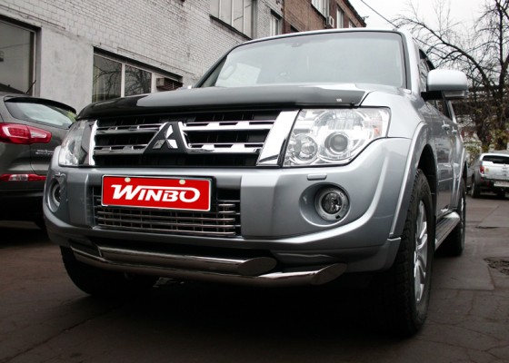 Установка навесного оборудования Mitsubishi PAJERO IV 06-