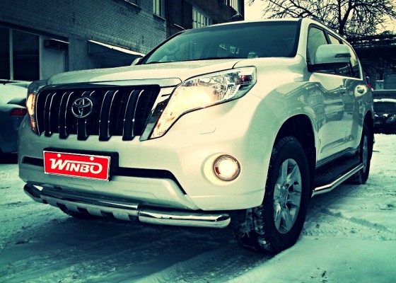 Установка навесного оборудования Toyota LAND CRUISER PRADO FJ150 2013+ (рестайл)